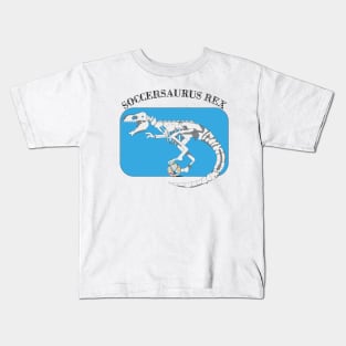 Soccersuarus Rex Kids T-Shirt